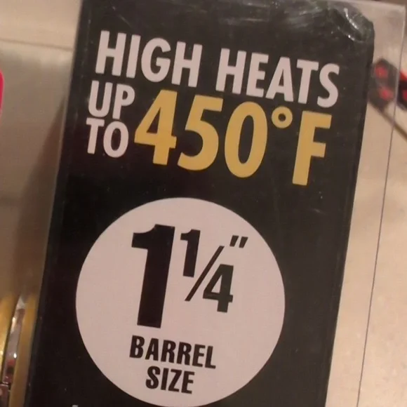 Hot Tools Diamond Platinum Gold Curling Iron - Picture 6 of 14